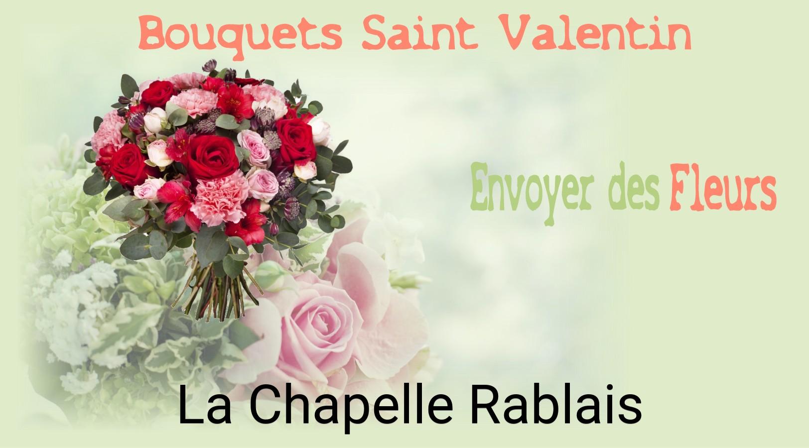 Roses de Saint-Valentin livrées à La Chapelle-Rablais